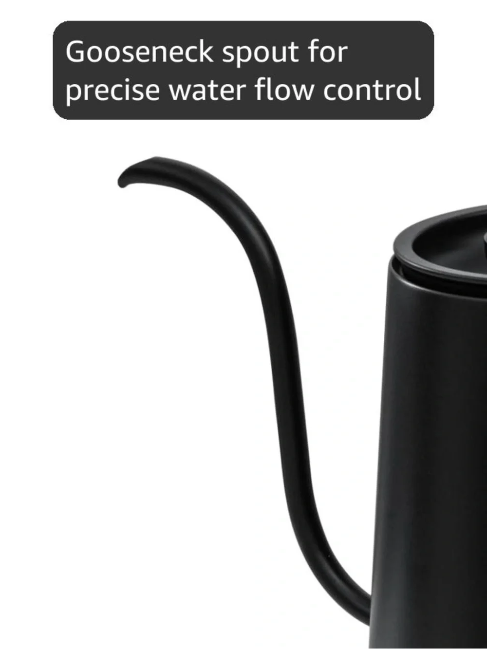 Timemore Fish Smart Electric Kettle 600ml Gooseneck Pour Over NEW Open Box